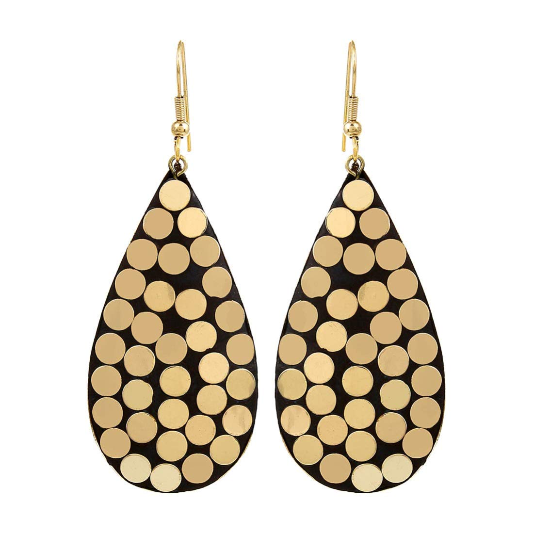 Stylish Afghani Tibetan Combo Earrings