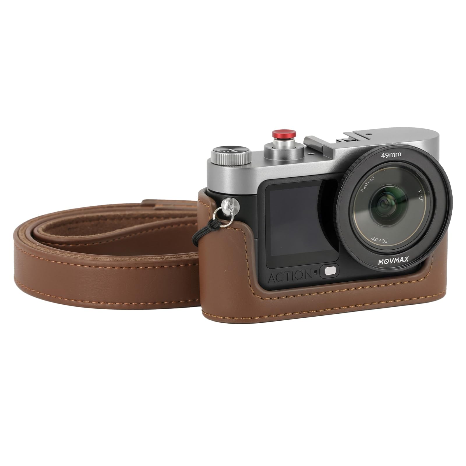 MOVMAX Vintage Camera Cage for DJI Osmo Action 6 with Carrying
