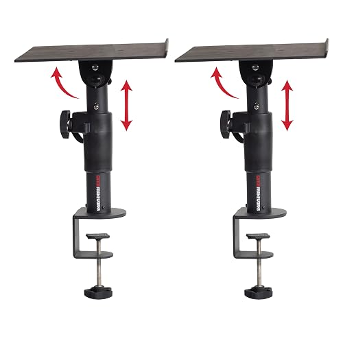 Gator Frameworks Desktop Clamp-On Studio Monitor product photo (Studio Monitors) — ScooterReviewPro review