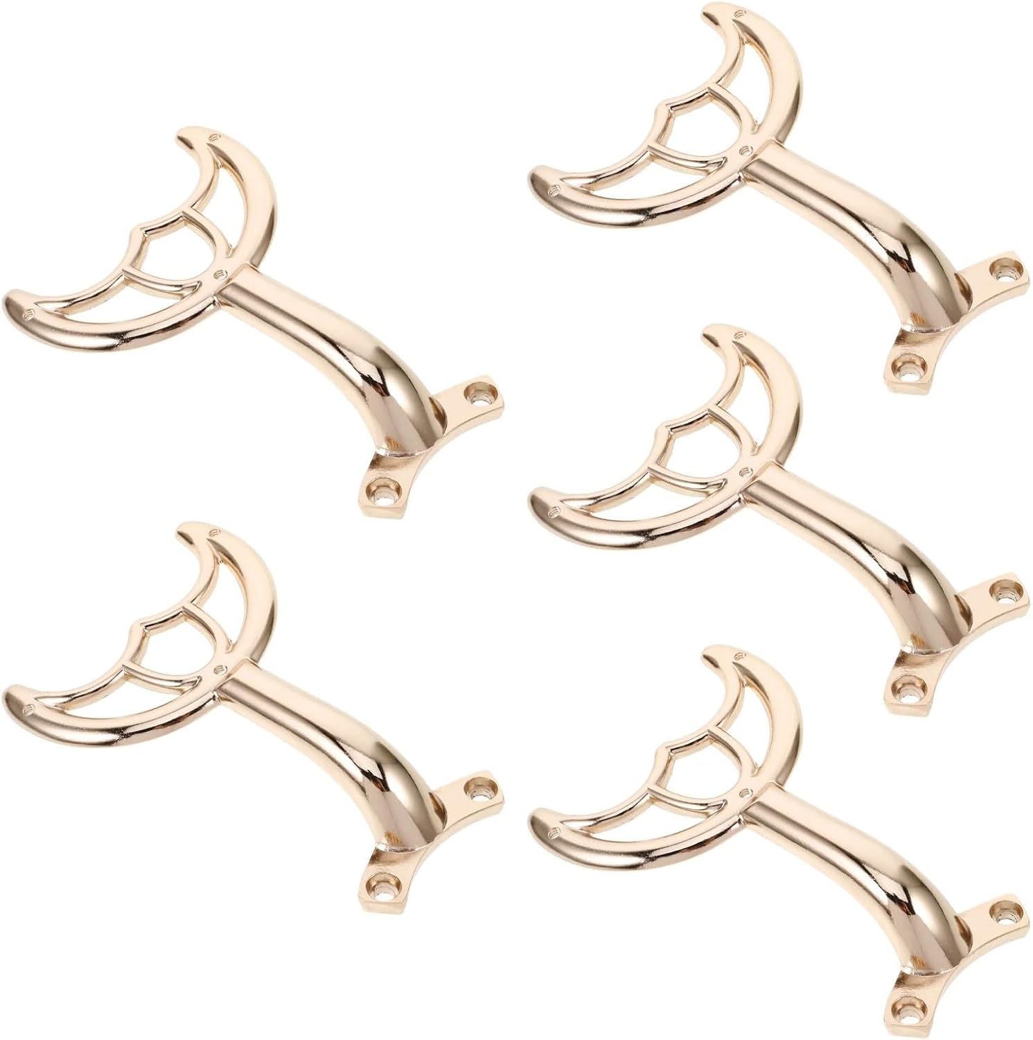 Ceiling Fan Blades Arms Replacement 5 Pcs Fan Blade Support Rod Ceiling Arm Replacement Parts Blades Hardware Coffee Arms