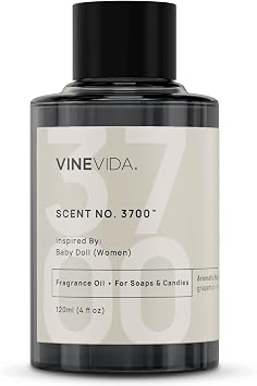 VINEVIDA [4 Oz] Scent No.3700; Fragrance Oil for Candle Making and Soap Making - Premium Candle Scents for Soy Candles