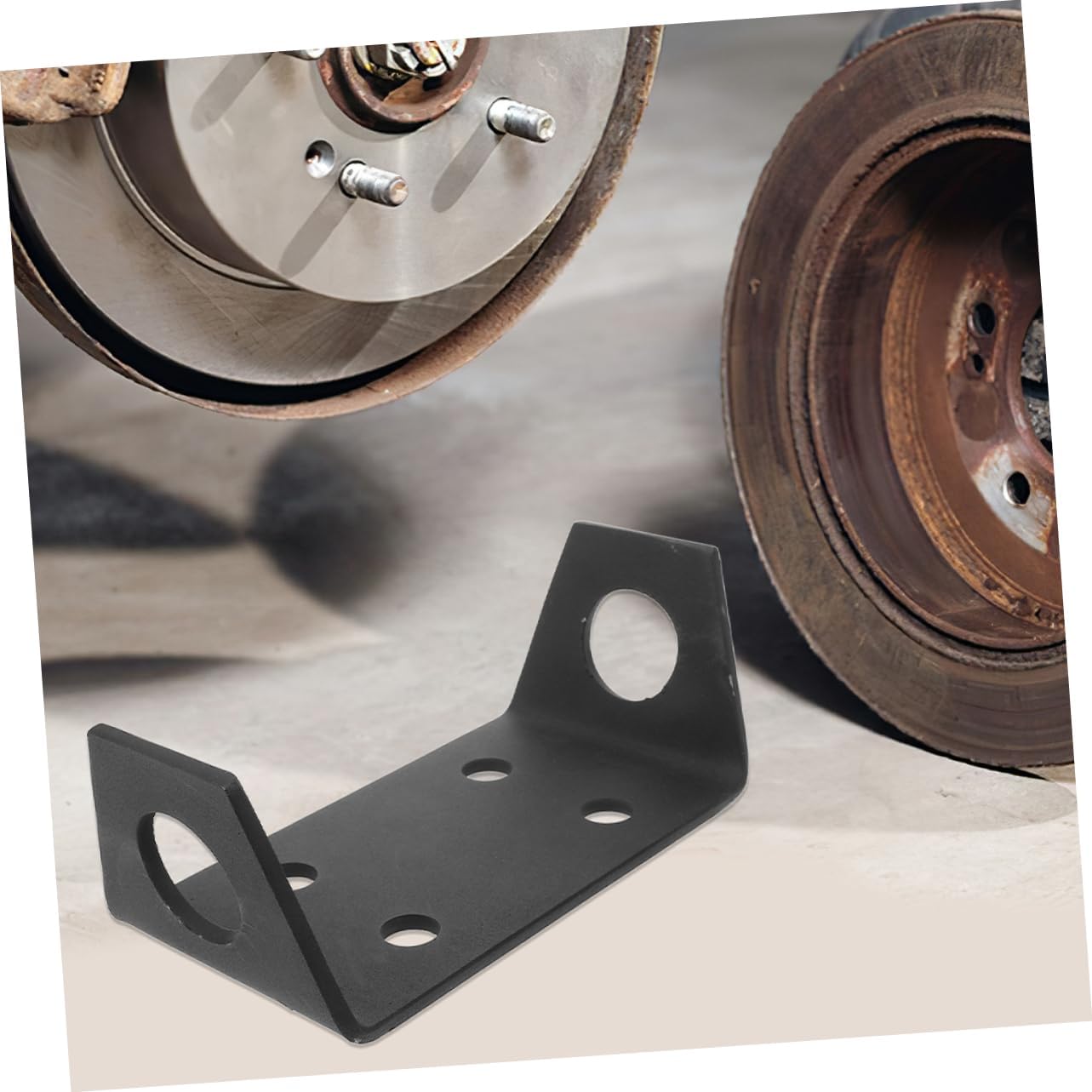 2pcs Hitch Mount Winch Plate for ATV Easy to Install Winch Bracket Compatible with Off-Road Vehicles and Outdoor Activities