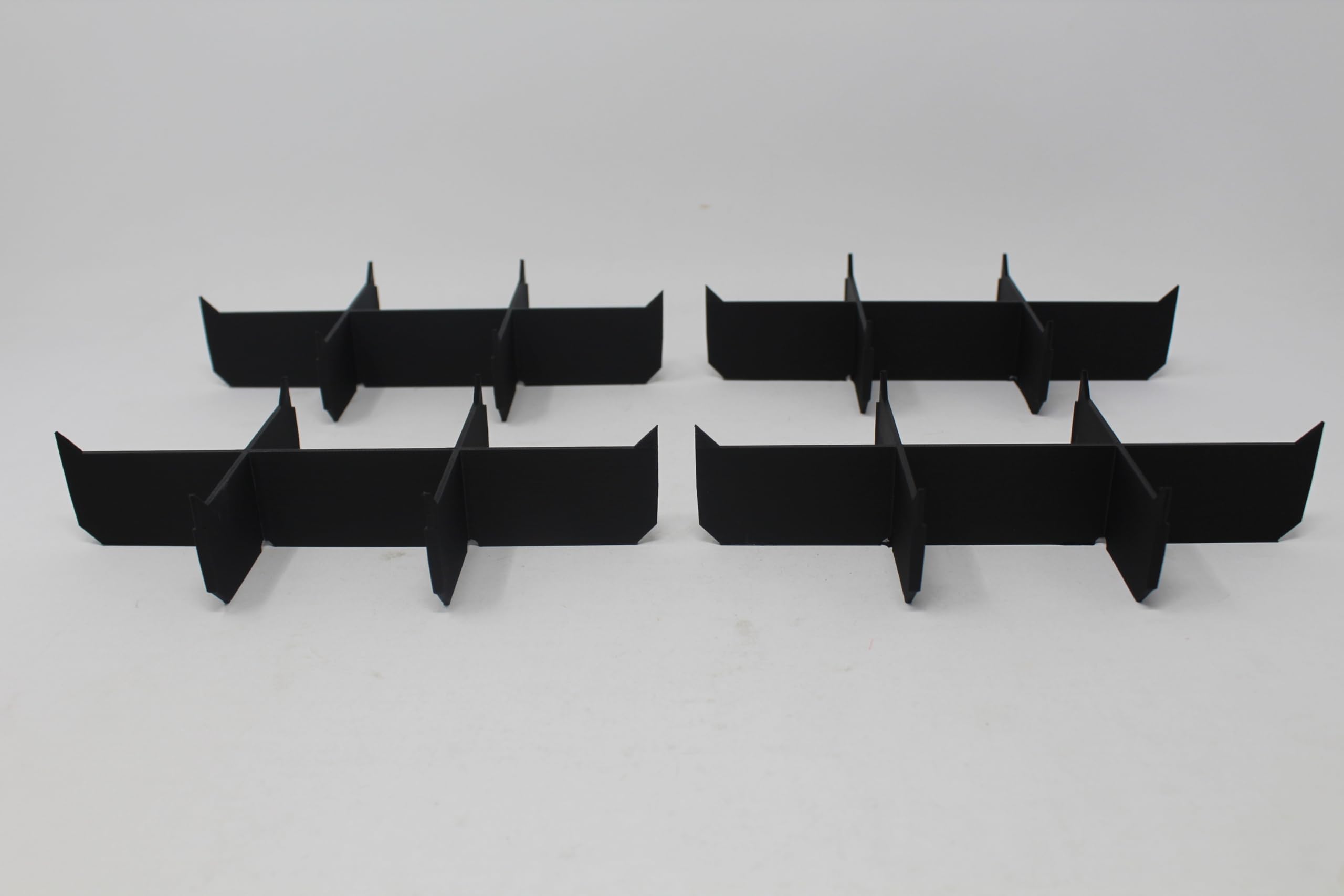 Fits Milwaukee Packout Storage Tray Low Profile Black 6 Way Divider 4 Organizers