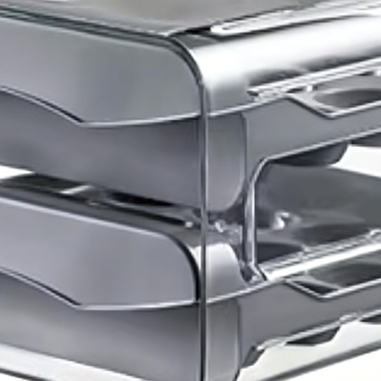 Cocoarm Contenitore per Uova da 32 Posti per Frigo, Doppio Strato con