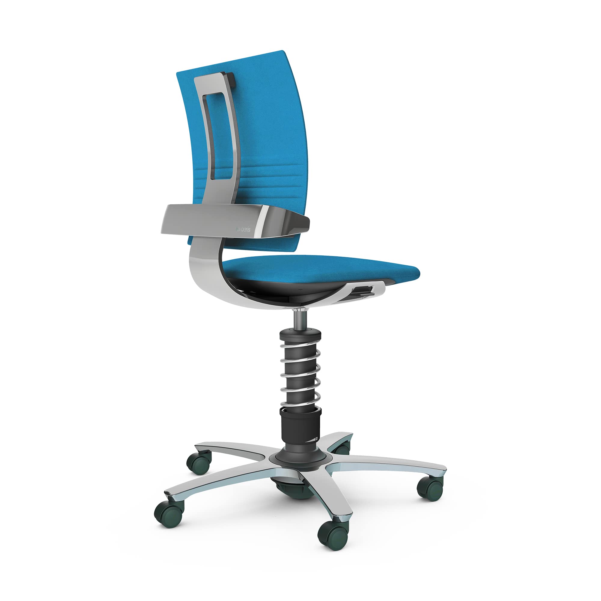 German Made Ergonomic Desk Office & Home Chair for Backache Prevention - 3dee (Aqua Blue)