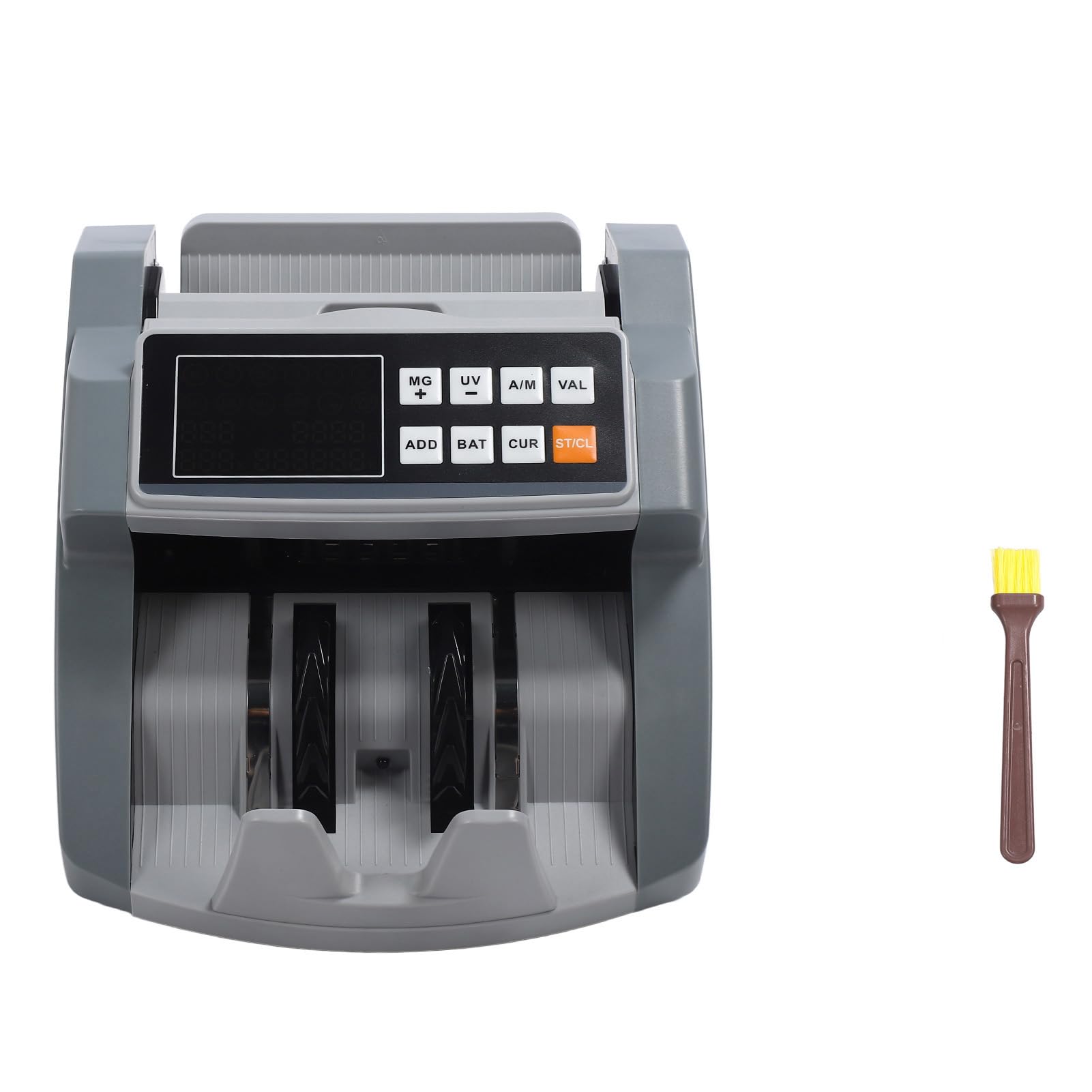 Contasoldi, Ad Alta velocità 1000 Pezzi Al Minuto con Rilevamento IR MG UG e Display LCD, per Ristorante di Negozi Bancari (Spina UE da 100 a 240 V)