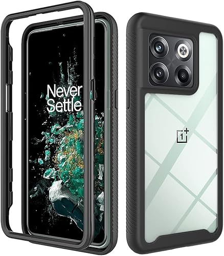 Funda híbrida para OnePlus 10T con protección contra caídas, resistente, resistente, antideslizante, antiarañazos, funda protectora para OnePlus