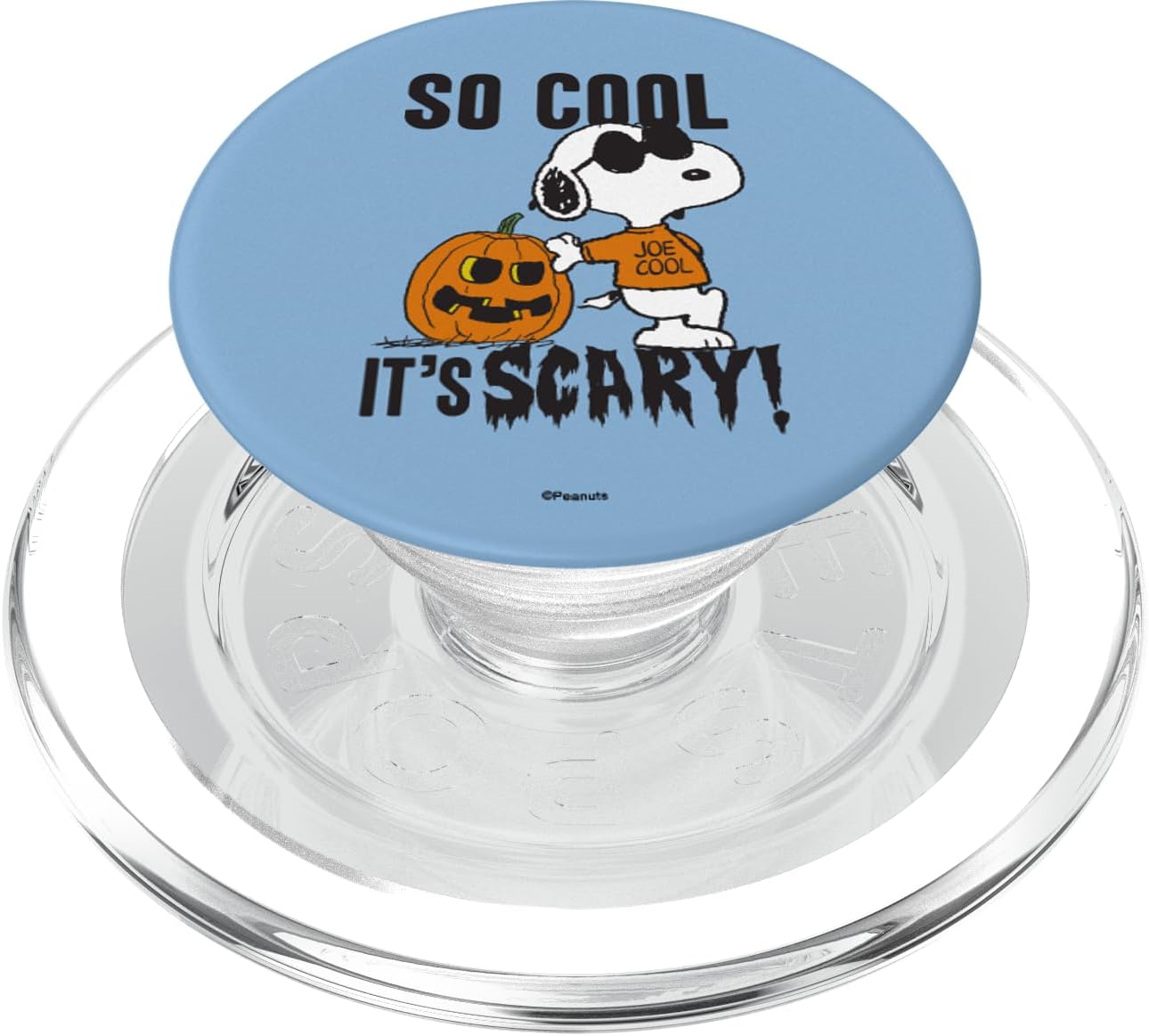 Peanuts - Halloween Snoopy So Scary It's Cool PopSockets MagSafe PopGrip for iPhone