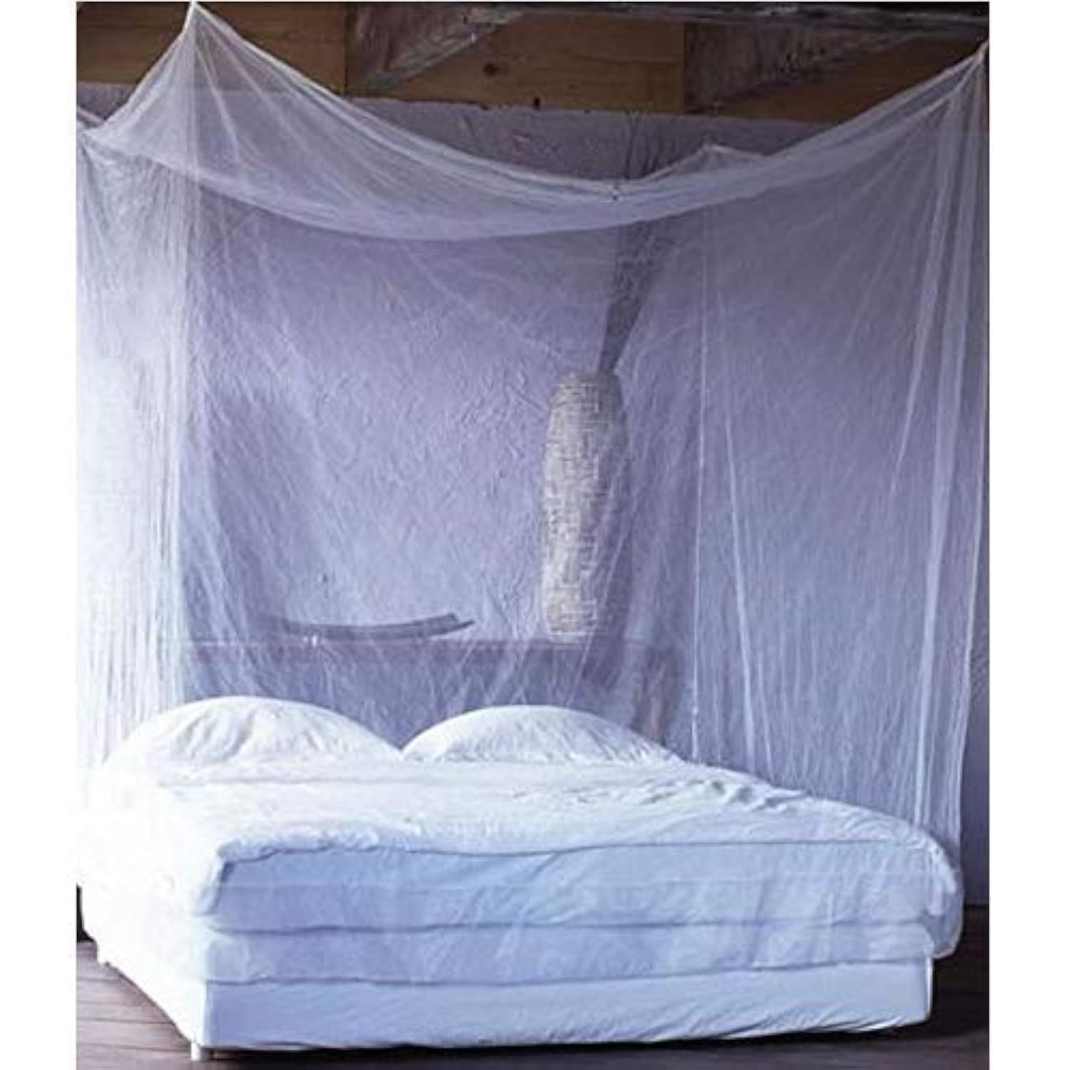 Divayanshi Mosquito Net for King Size Double Bed Polycotton (White, 6x6) (B07NBD2X77) Amazon Price History, Amazon Price Tracker