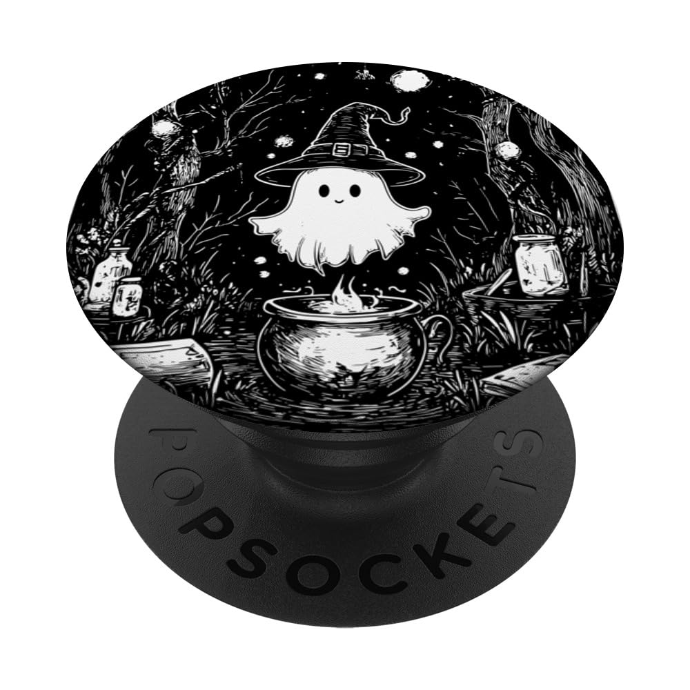 PopSocket Design XV The Scream - Thème Tarot Fantôme, Gothique - Adhésif Interchangeable Pour Téléphone Et Coques Lisses