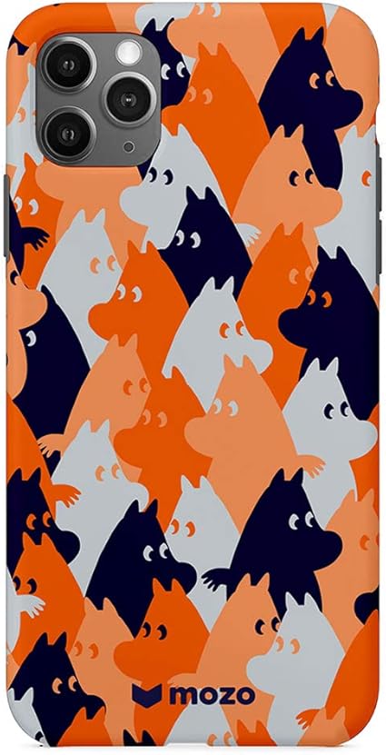 Amazon Co Jp Moomin By Mozo フィンランド発 ムーミン カモ Iphone 11pro バック カバー オレンジ カモ 家電 カメラ