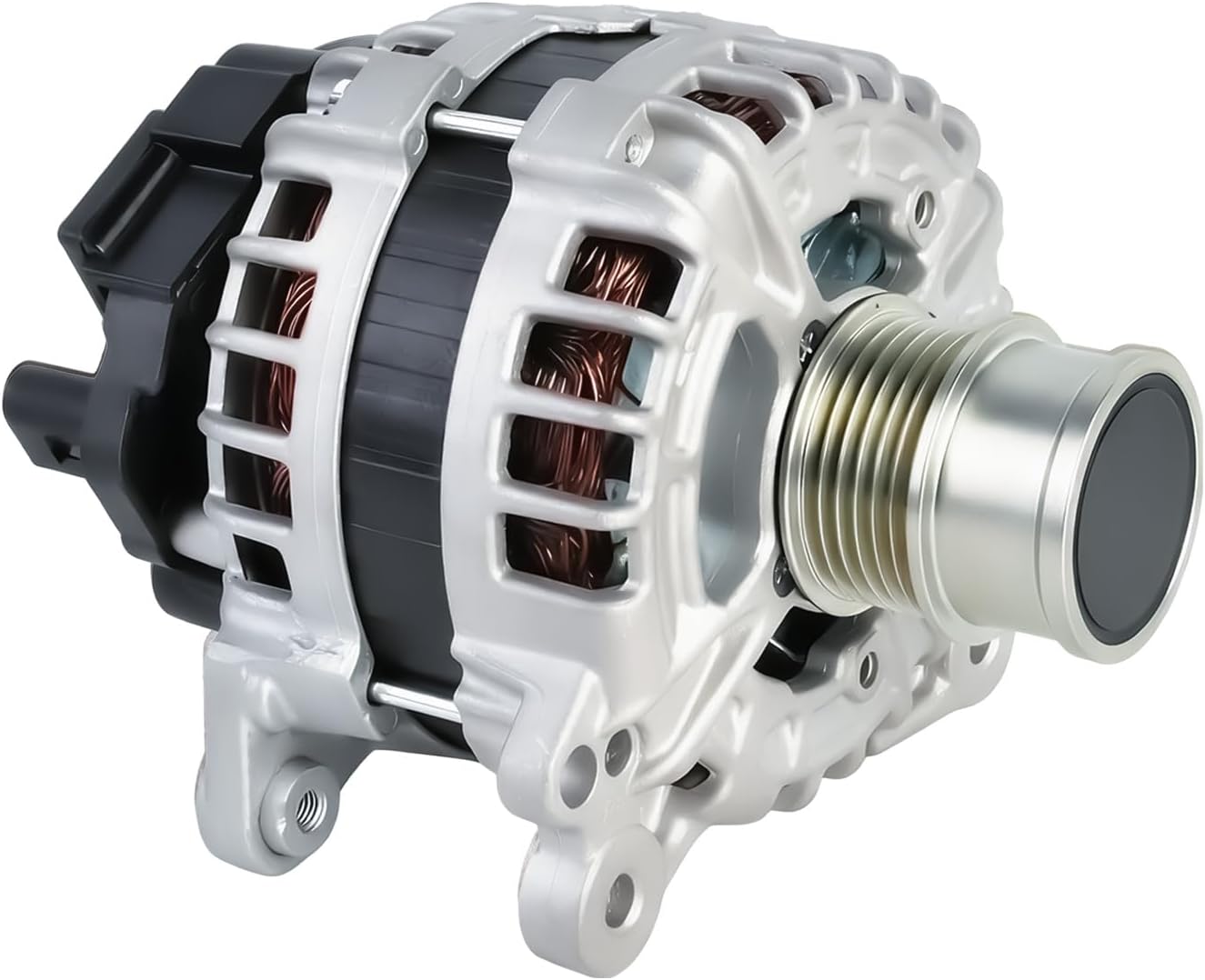 20994 Alternator Compatible with 2016-2018 Volkswagen Jetta S/SE & 2018 Wolfsburg Edition 1.4L, 12V 140A, 6-Groove Pulley CW, Replaces 04E903025JX F000BL0861 TG14C075