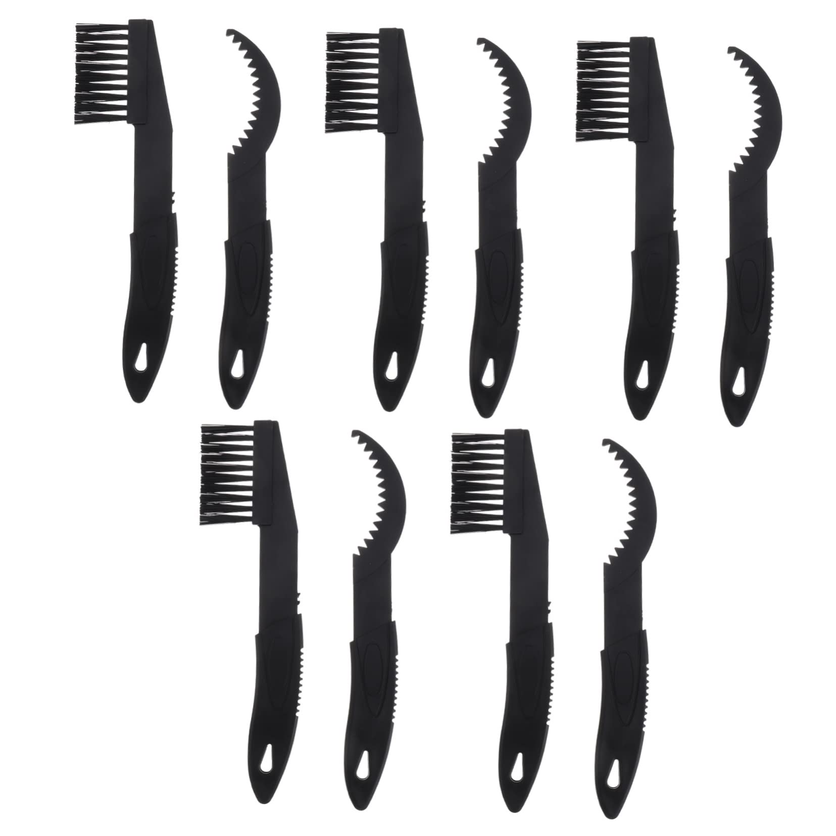 Toddmomy 5sets Crankset Brush Chain Cleaning Tool Brushes for Easy Maintenance Tight Spaces Lightweight and Portable Bike Washer Kit