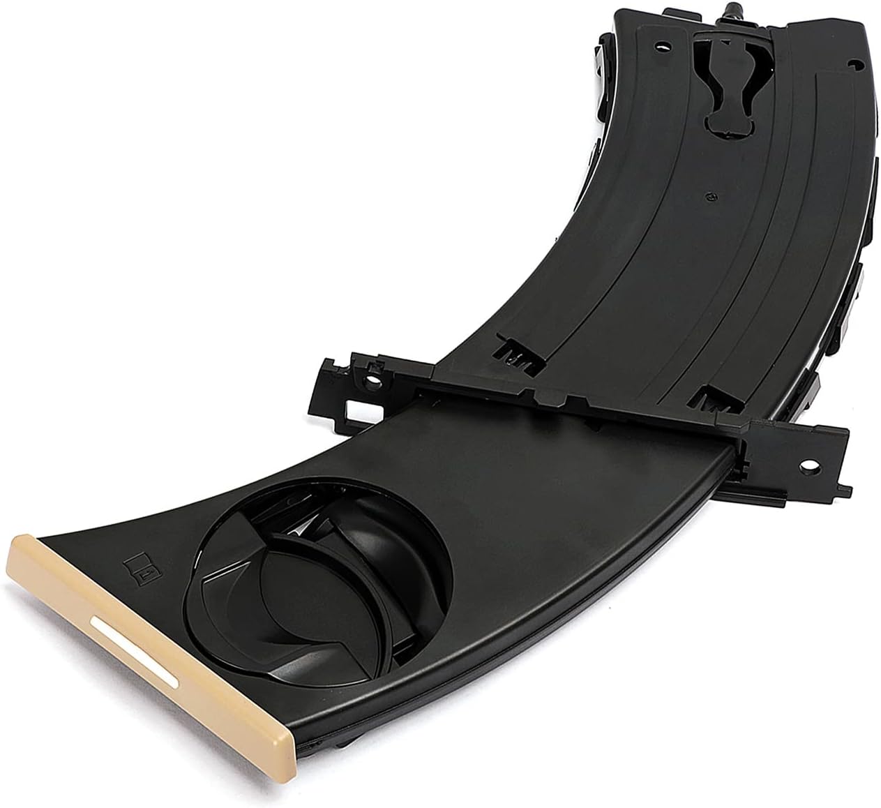 Dashboard Cup Holder Replacement for 2006-2013 BMW E90 E91 E92 E93 325i 325xi 328i 328xi 330i 330xi 335d 335i 335i3 335xi M3, Fit Front Left and Beige, Replaces 51459173467