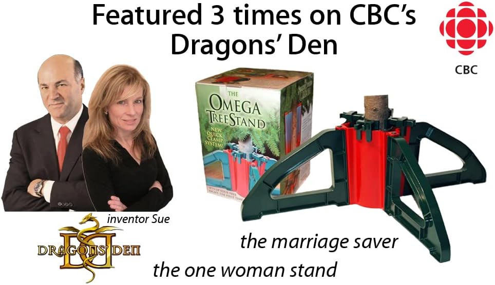 Omega Tree Stand, Red/Green