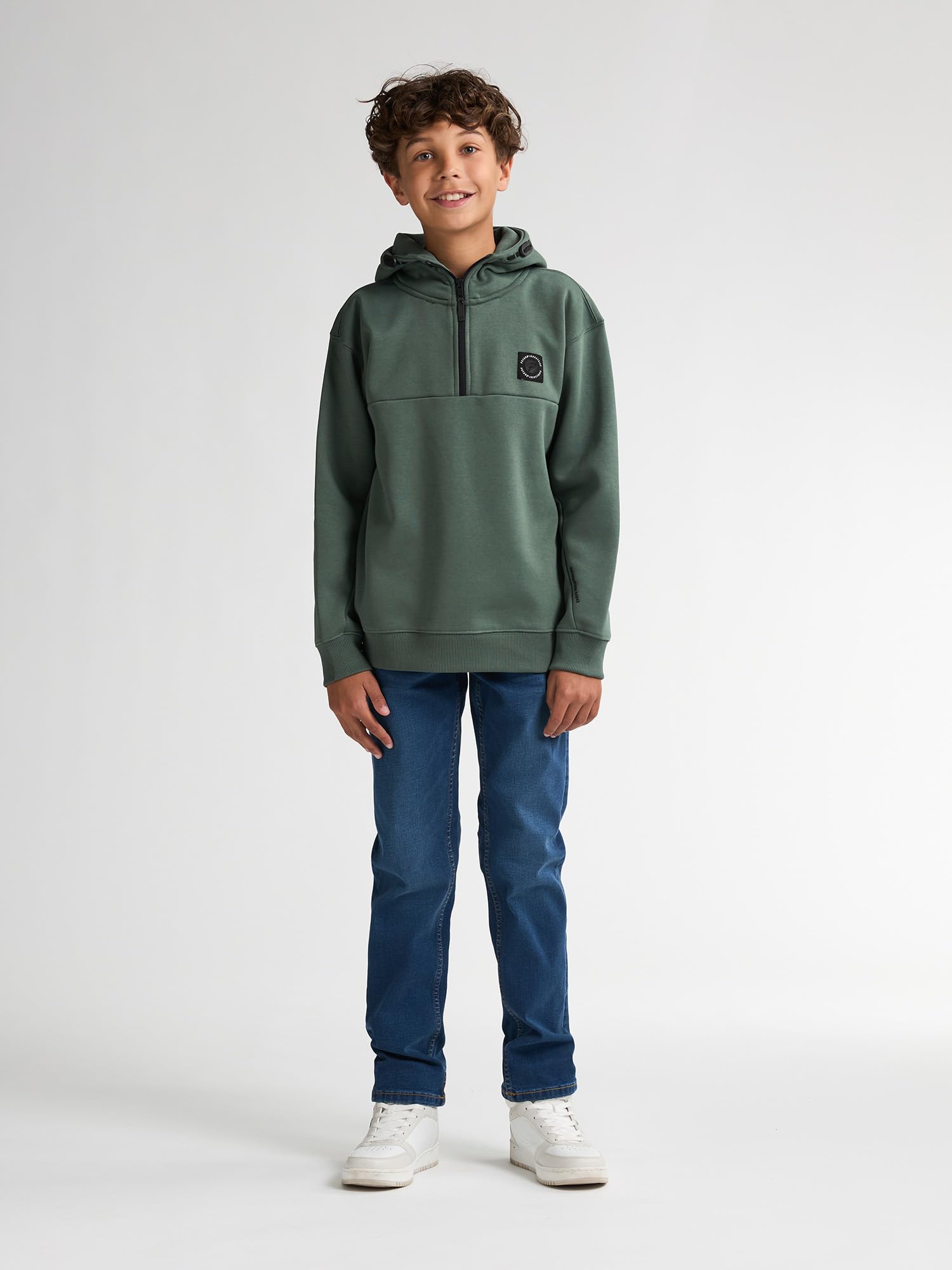 Petrol Industries - Hoodie mit Reißverschluss Redwood