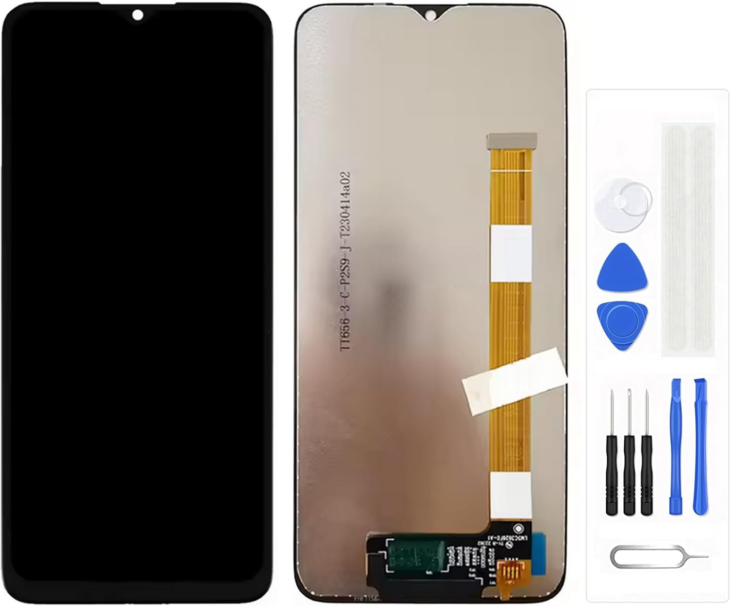 LCD Screen for TCL 4R 5G T771A Replacement LCD Display Touch Digitizer Assembly (Black)