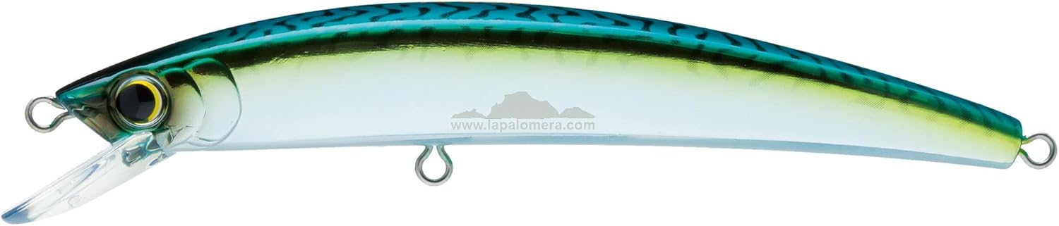 Yo-Zuri Crystal Minnow Floating Lure 3-1/2-Inch Holographic Redhead