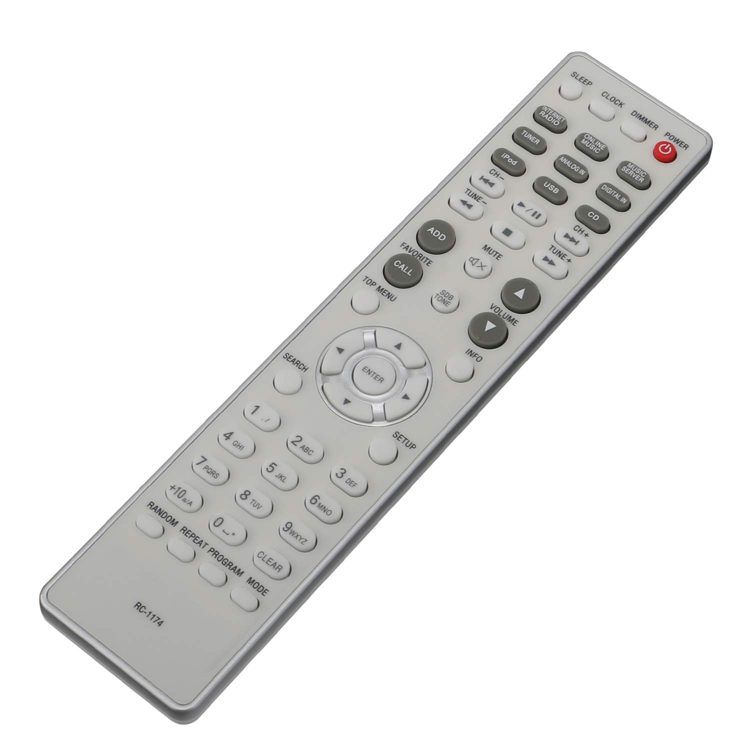 Amazon.com: RC-1174 Replacement Remote Control fit for Denon