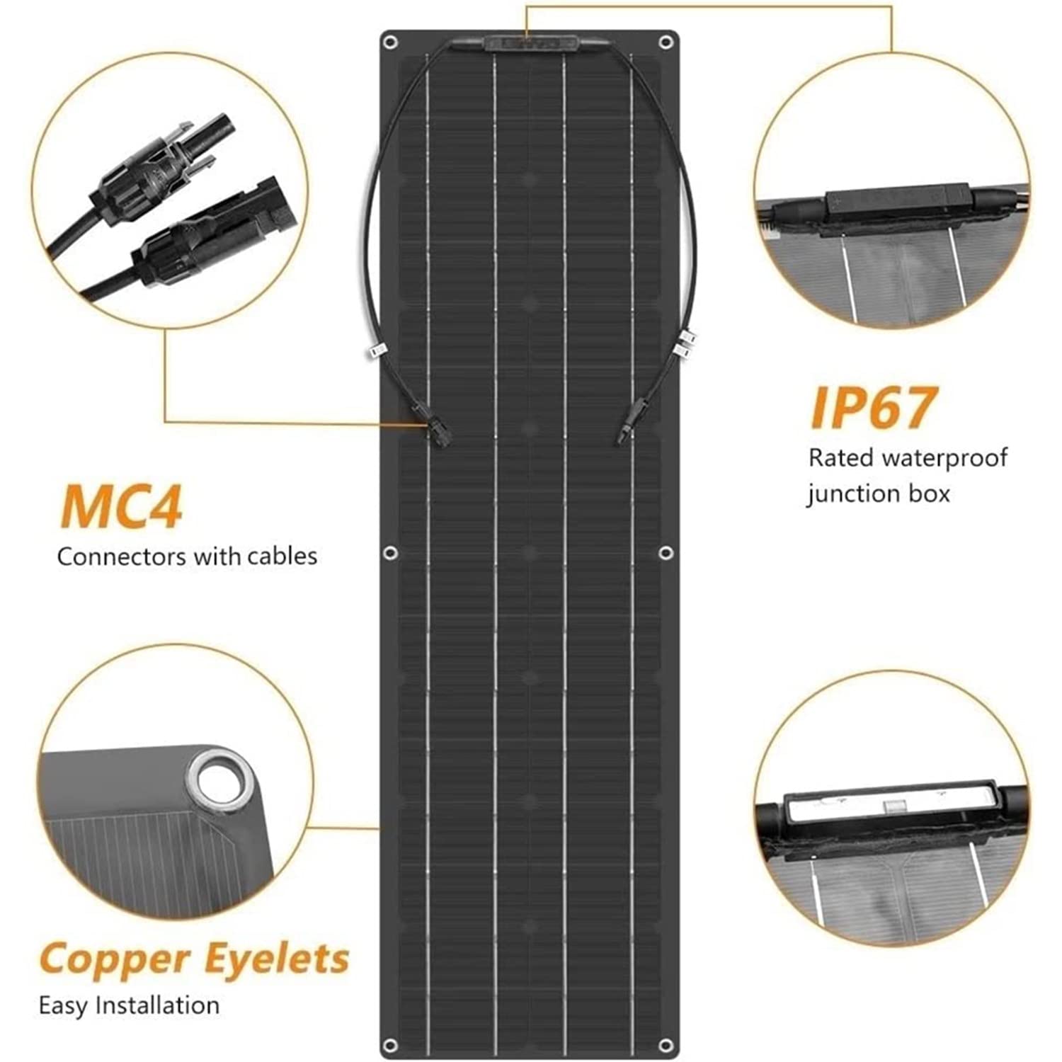 600W Kit Solar Autoconsumo 2pcs 300W 18V Módulo Solar Fotovoltaico Monocristalino 40A Controlador para Autocaravana Coche 12V Carga de Batería