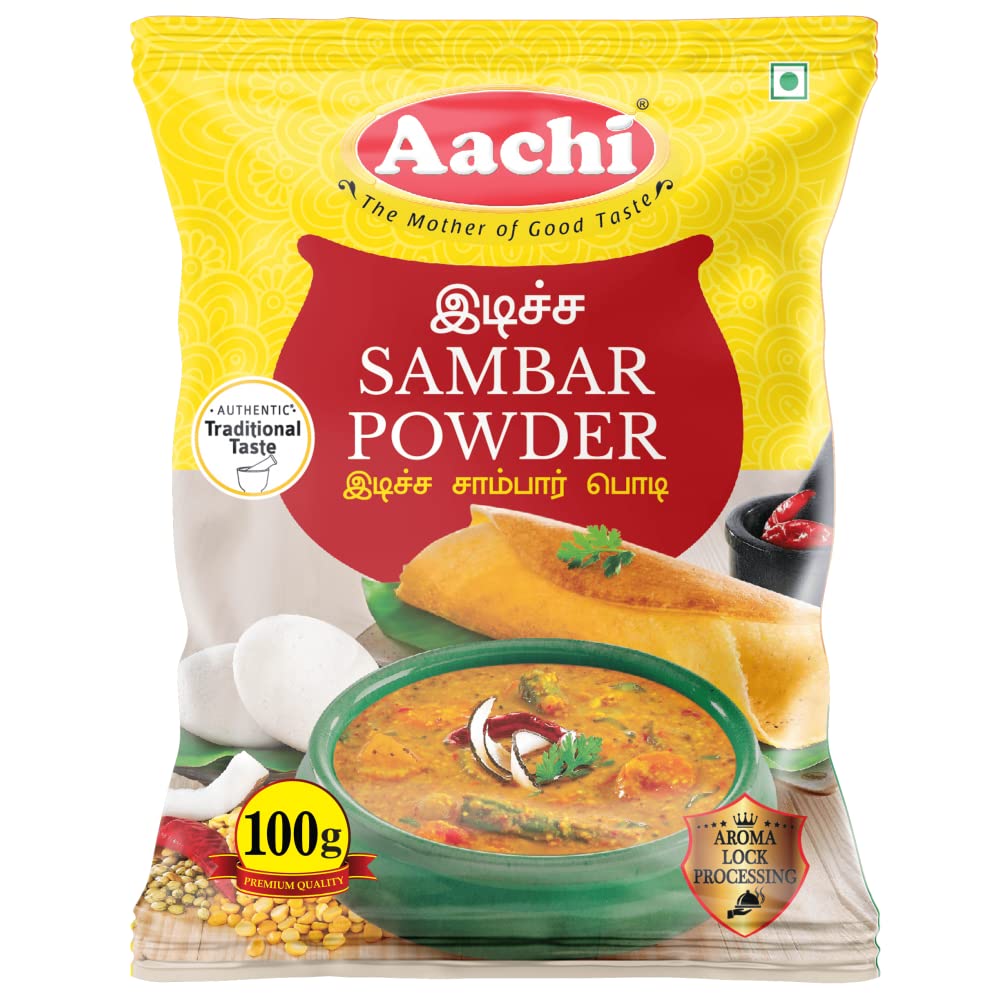 Aachi Idicha Sambar Powder, 100g