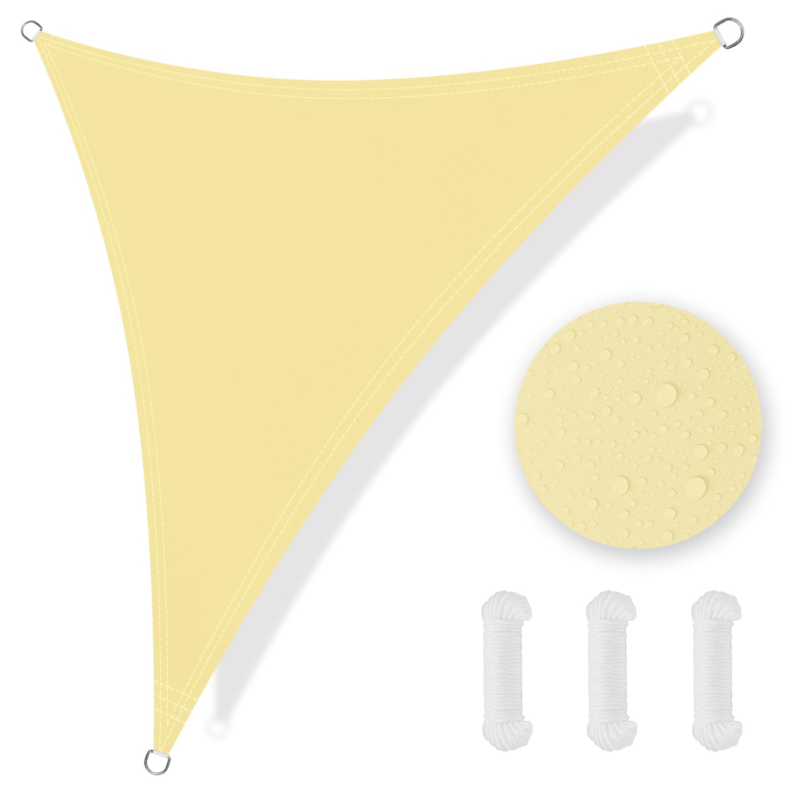 Tenda Parasole Impermeabile Da 2 M X 2 M, Con Protezione UV Al 95%, Tessuto Oxford, Per Patio Balconi Prato Giardino Feste Attivita Allaperto Verde Scuro 87986781