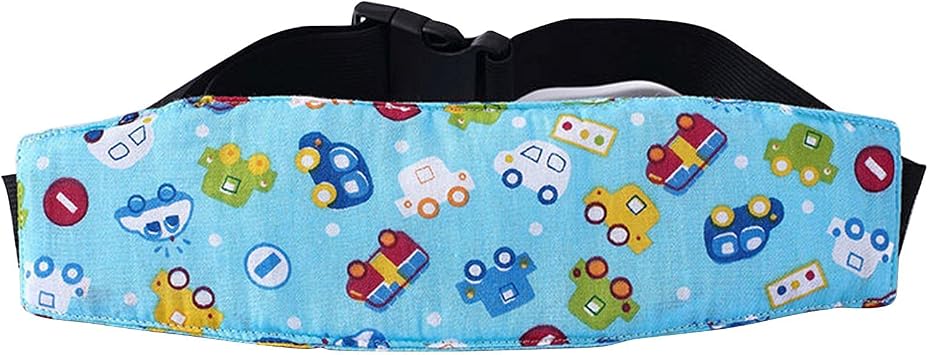 Head Support, Child Seat, Head Fixing Aid, Children, Kids, Head, Neck Support, Support Band, Adjustable, Collision Head Protection, Impact Prevention, Sleep Good, Long Travel 5 Types