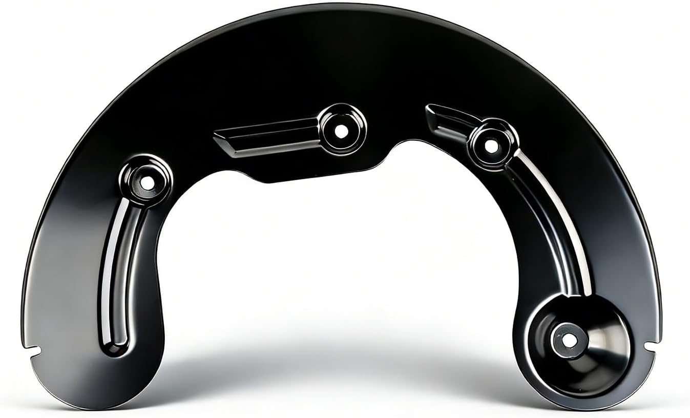 Front Brake Dust Shield, Brake Backing Plate Compatible with Ford F-150 2004-2008, F-150 Heritage 2004, Lincoln Mark LT 2006-2008, Right Passenger Side, Replaces # 4L3Z2K004BA