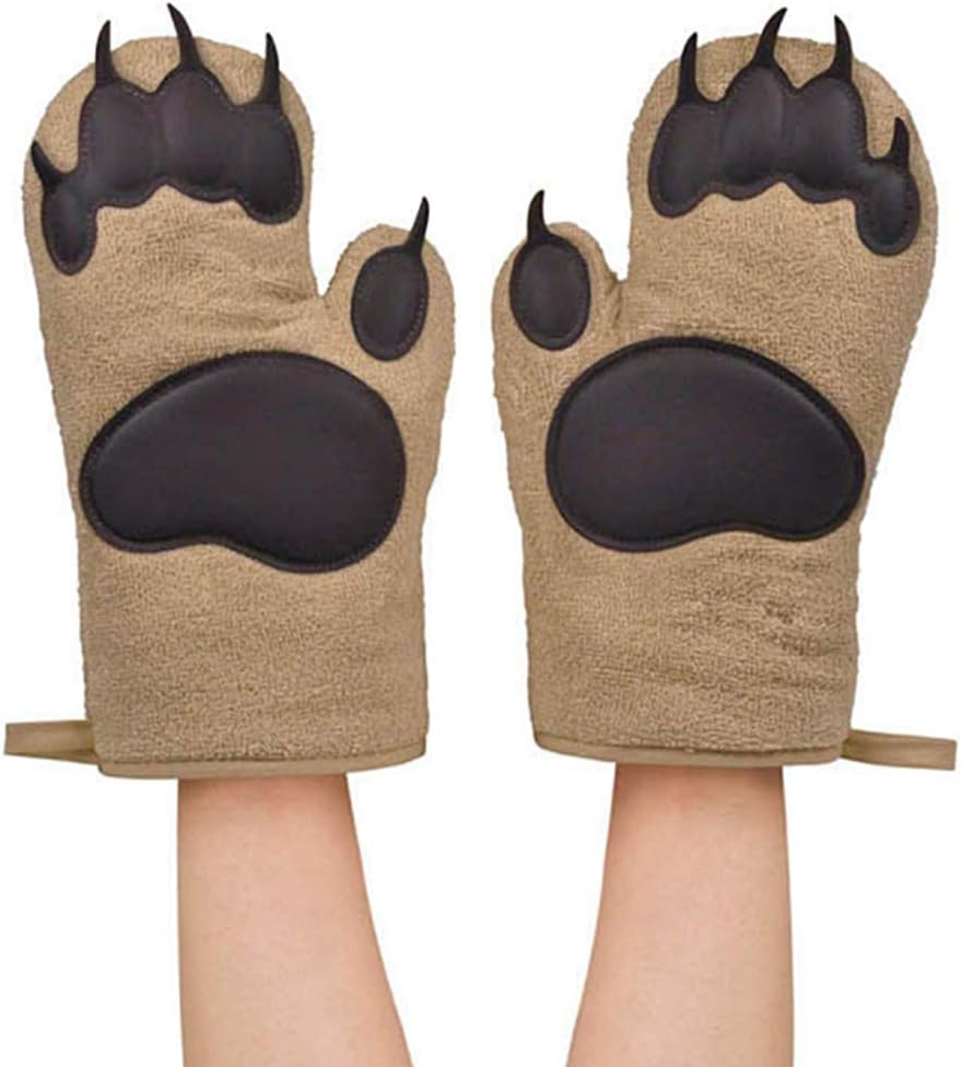 guanti isolanti per barbecue e cibo