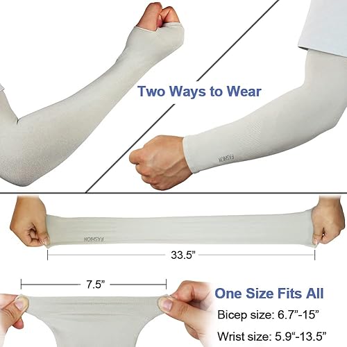 Miniatura 4 de beister 36 pares de mangas de brazo de enfriamiento UV protección solar unisex para deportes, ciclismo, golf, correr