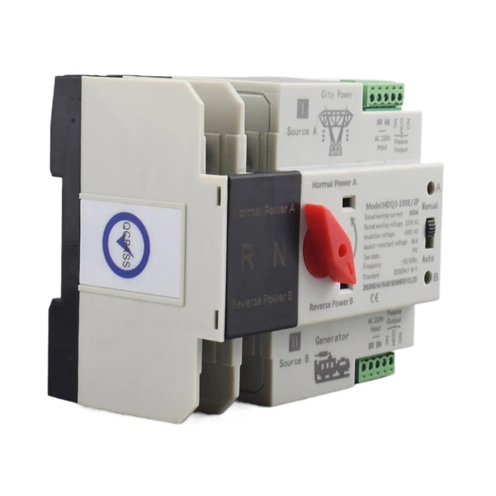 Inverseur de source ATS 125A pour sécuriser votre générateur - 4