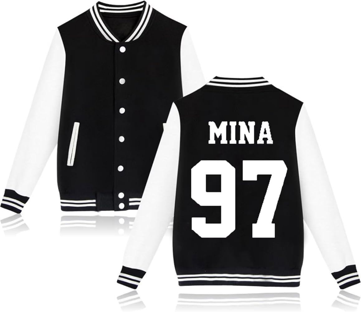 FUJUTANG Twice Baseball Varsity Jacket Tzuyu Mina Momo Sana Chae