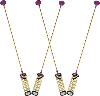 DC97-16350U DC97-16350T Washer Suspension Rods Kit WA49B5105AV/US WA50B5100AW/US WA50R5200AV/A4 WA50R5400AW/US Replacement for DC97-16350E DC97-16350S Sam/sung Washer Damper Assembly 4PCS