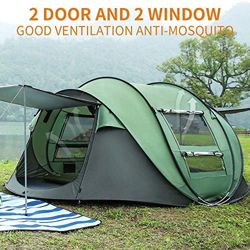 Carpa automática para camping 1 persona impermeable y UV miniatura 3