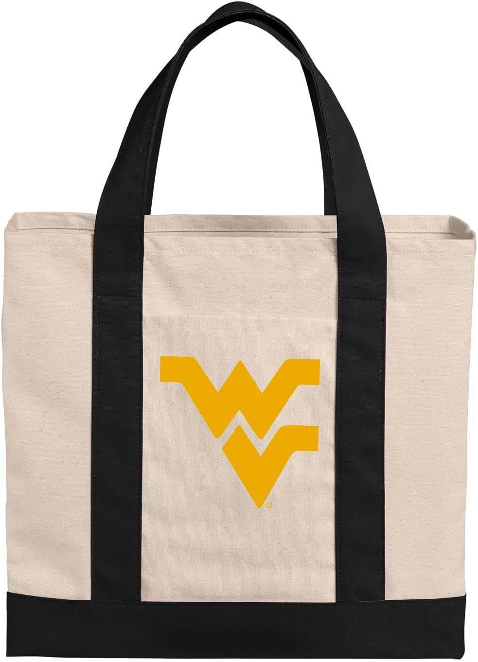 Broad Bay WVU Tote Bag or OFFICIAL Canvas West Virginia University Totes
