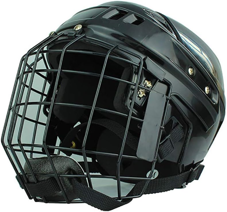 DYM258 Hockey Combo Helmet, Ice Hockey Professional player Helmet Face Mask Protective GearIce Hockey Mask Helmet Strong Impact Resistance