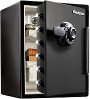 SentrySafe SFW205CWB Fireproof Waterproof Floor Safe 2.05 Cu Ft Dial Combo Lock UL Rated Home Office