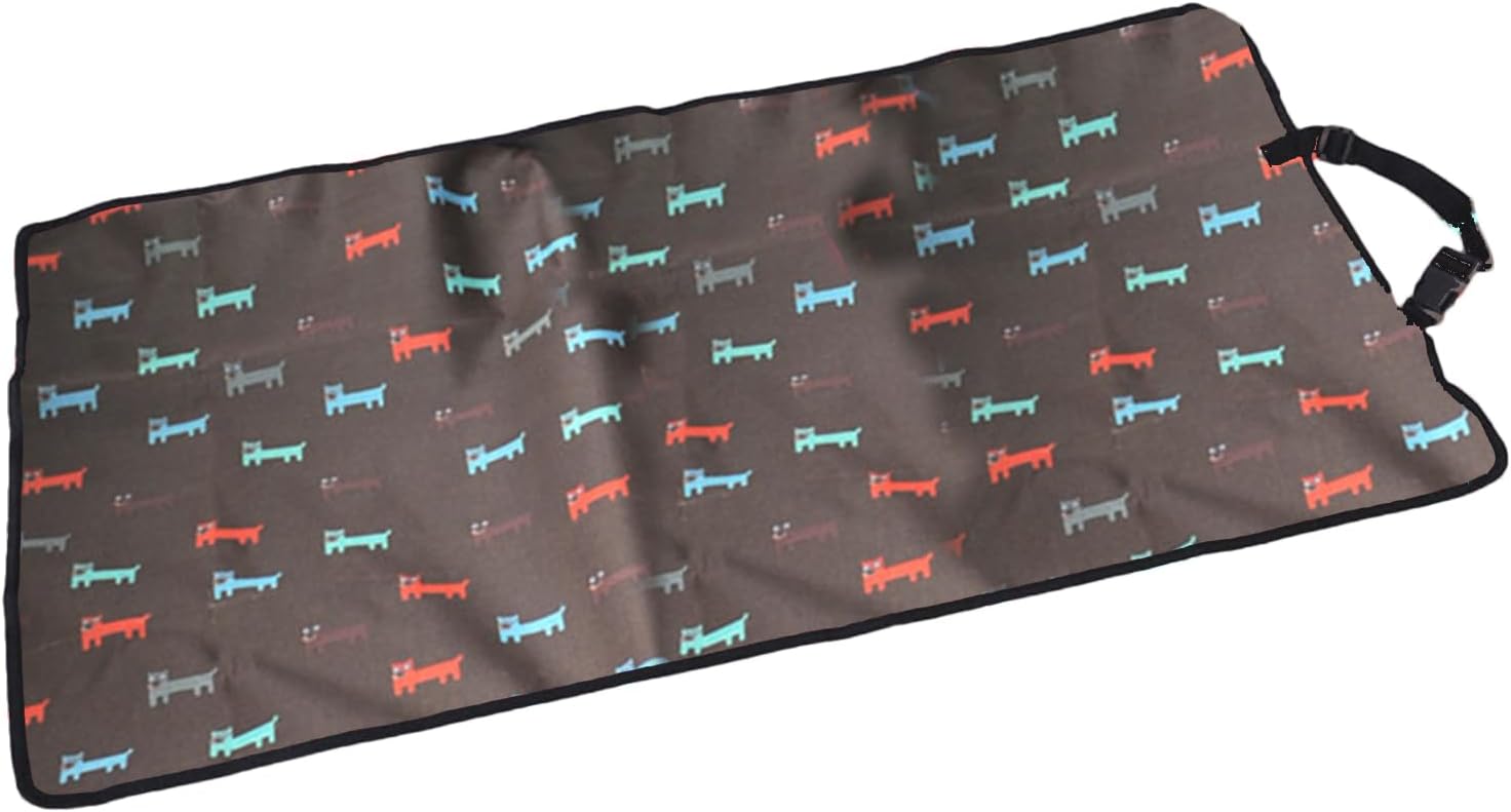 Protezione per sedili auto, tappetino per cani, protezione antigraffio per sedili posteriori, robusto tappetino per animali domestici, accessorio da viaggio per tutte le auto, camion e, 99