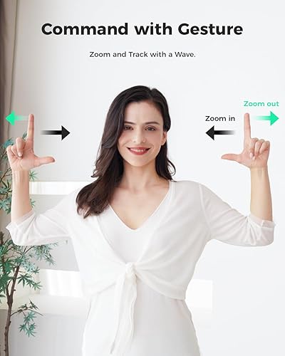 Miniatura 9 de OBSBOT Tiny SE 1080P 100FPS Cámara web para PC, cámara PTZ de transmisión con seguimiento AI con sensor de 1/2.8", control por gestos, Dual ISO, HDR