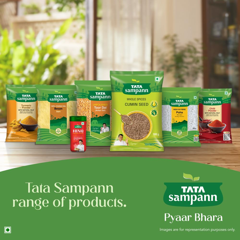 Tata Sampann Cumin Seed (Jeera), Whole Spices, Natural Oils*, Rich Aroma, 100g - Image 9 thumbnail