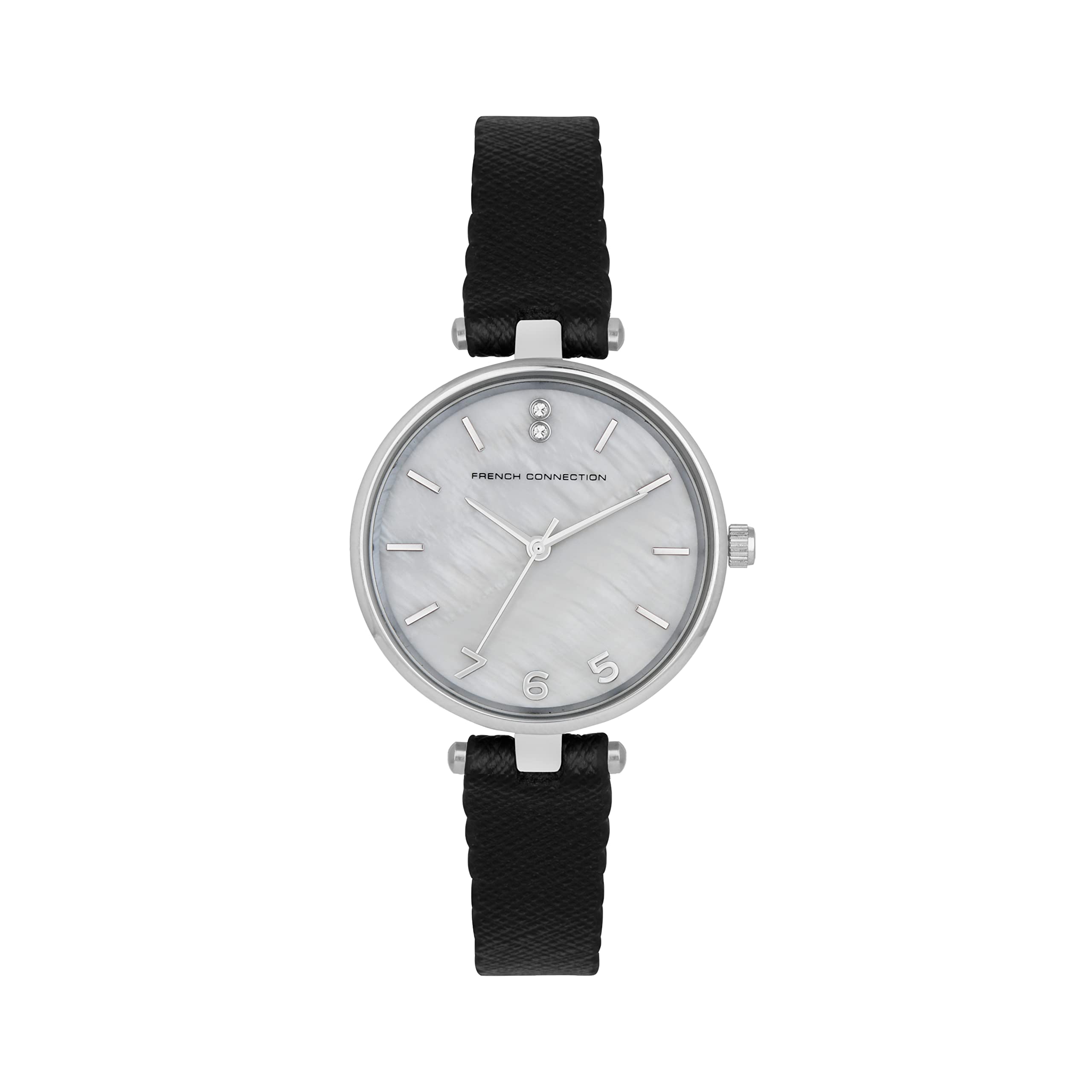 French Connection Leather Analog White Dial Womens Watch-Fc27S (B09J966L3J) Amazon Price History, Amazon Price Tracker