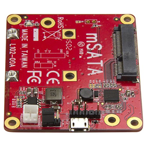 StarTech.com Convertidor USB a mSATA para Raspberry Pi miniatura 5