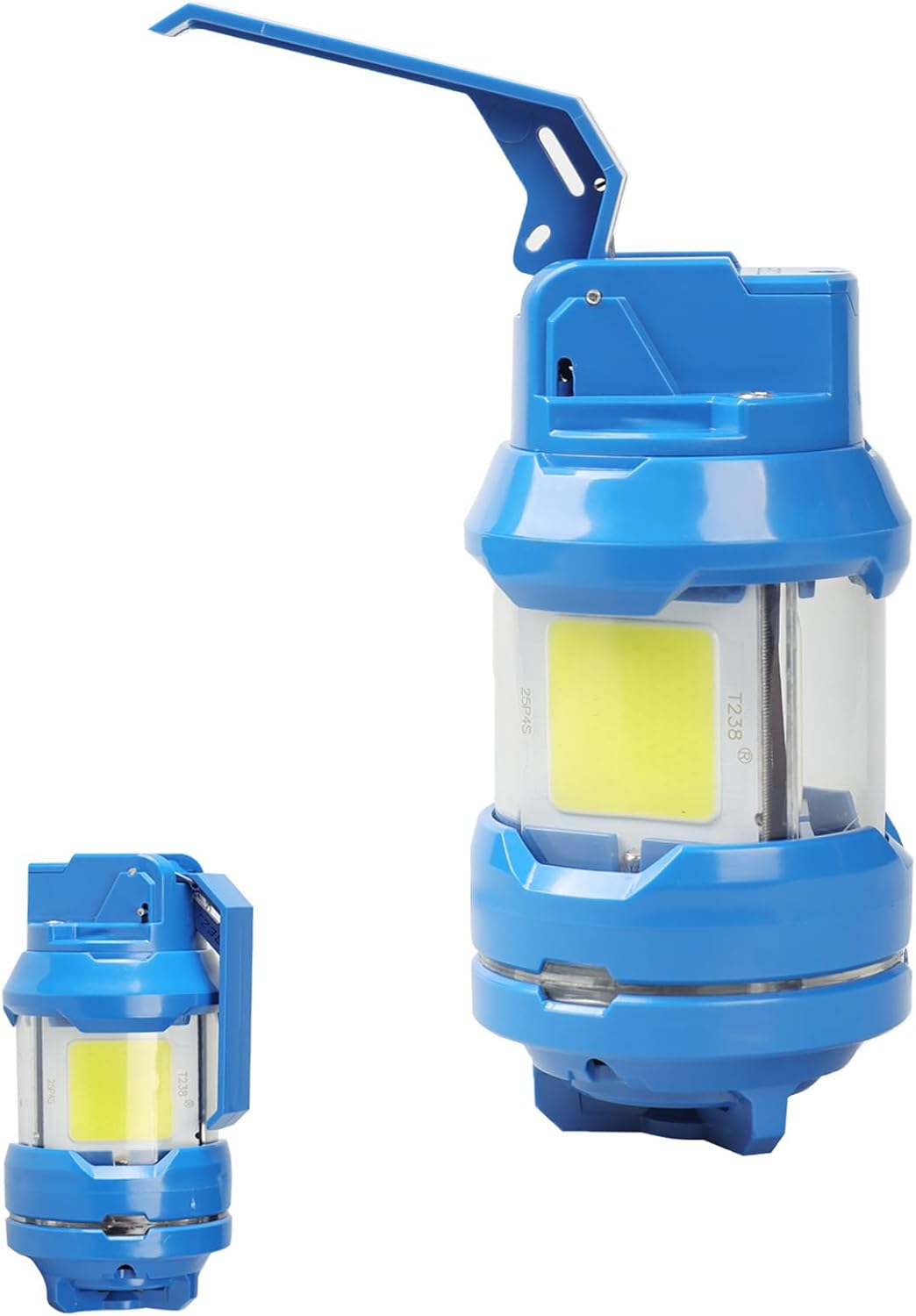T238-Tactical Grenade Airsoft Grenade Toys，Airsoft Flashlight Flashbang Plastic Grenade,Tactical Gear Accessories for Army Fans Military(Blue)