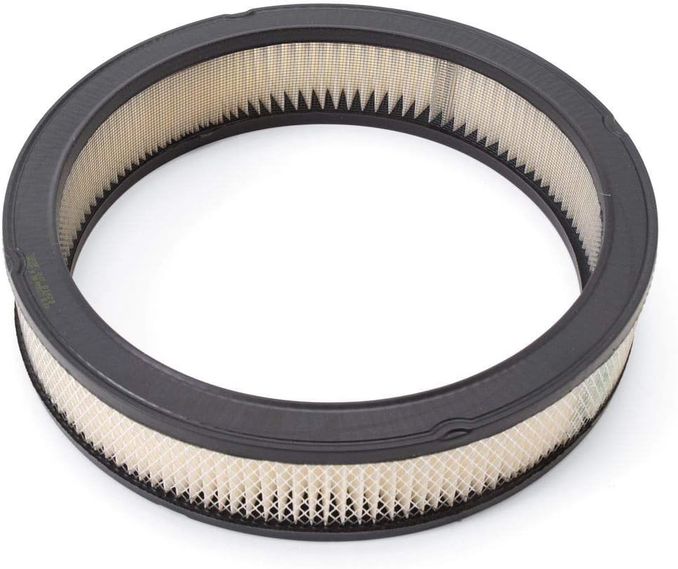 Edelbrock 1217 Round Air Filter Element, Multi, One Size