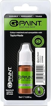 GPaint Golf Club Paint - TaylorMade Spider X COPPER Touch Up Paint- Customize or Repair Your Putter - 10ml Bottle - Fix Chips & Scratches - TaylorMade Touch Up Paint