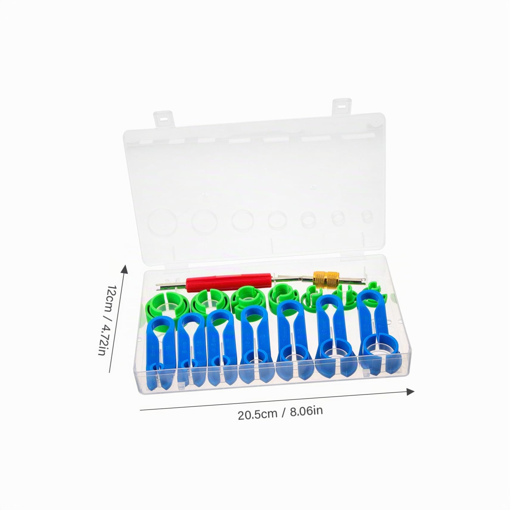 Healifty Outil deconnexion Conduite Carburant et kit Outils climatisation Voiture: Plastique Anti-Rayures pour extracteur raccord Rapide et Pince durite Essence
