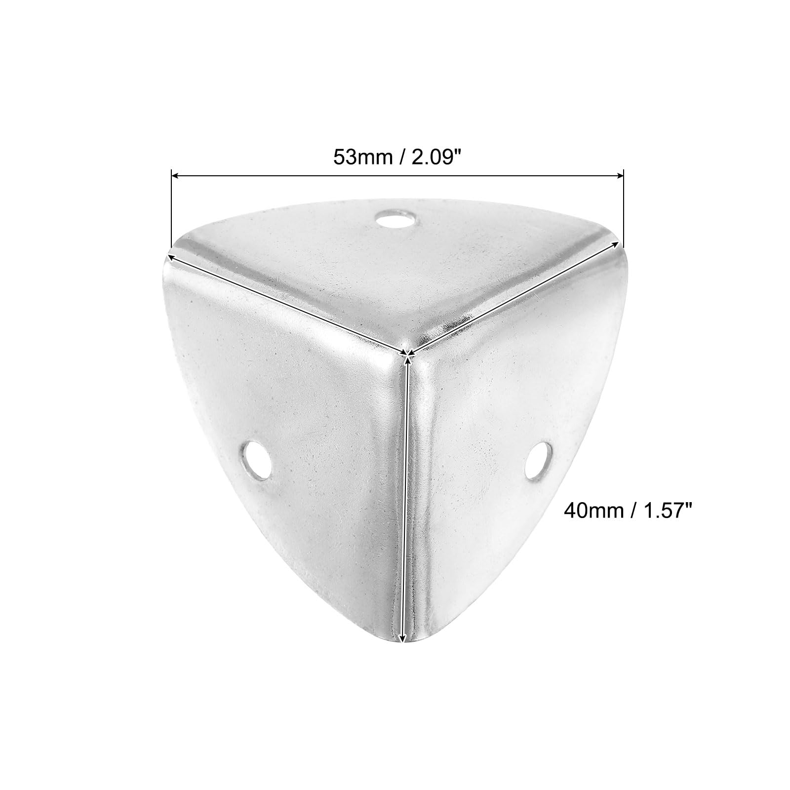 sourcing map Metallbox Eckenschutz Holzkiste Kantenschutz Schutz 22x22x22mm Silberfarben 4 Stück sourcing map Metallbox Eckenschutz Holzkiste Kantenschutz Schutz 22x22x22mm Silberfarben 4 Stück