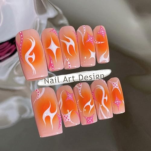 Miniatura 5 de Puntas de uñas de gel suave cuadradas medianas, 600 puntas de extensión de uñas prepulidas de cobertura completa con forma de gel mate, puntas de