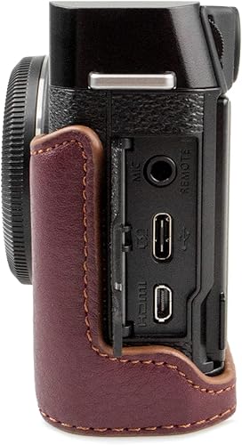 Miniatura 2 de MUZIRI KINOKOO Funda de cámara personalizada X-E4, adecuada para Fujifilm X-E4 Apertura inferior de cuero semicerrado para cámara Base de cámara