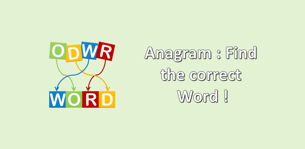 Anagram Words Finder App On Amazon Appstore